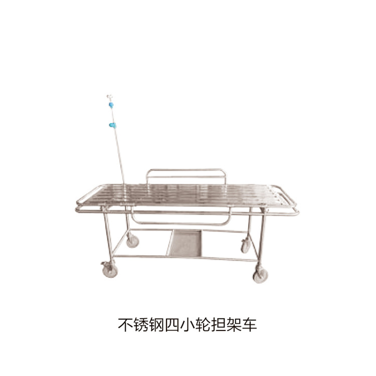 不銹鋼四小輪擔架車(chē)